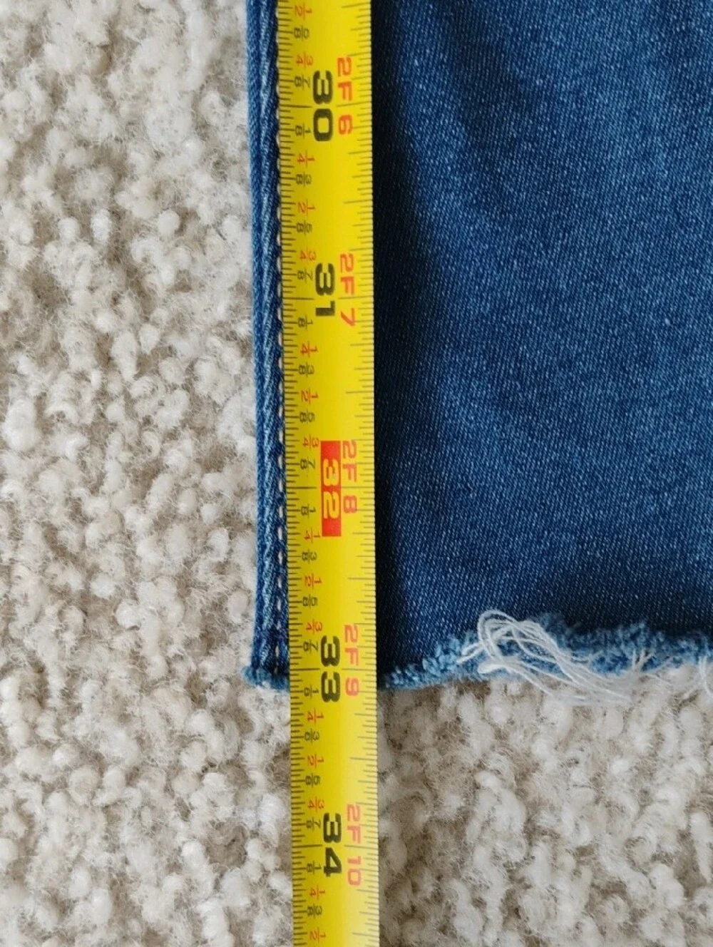 Free People We The Free Just Float On Flare Jeans Bell Bottom Raw Hem 29